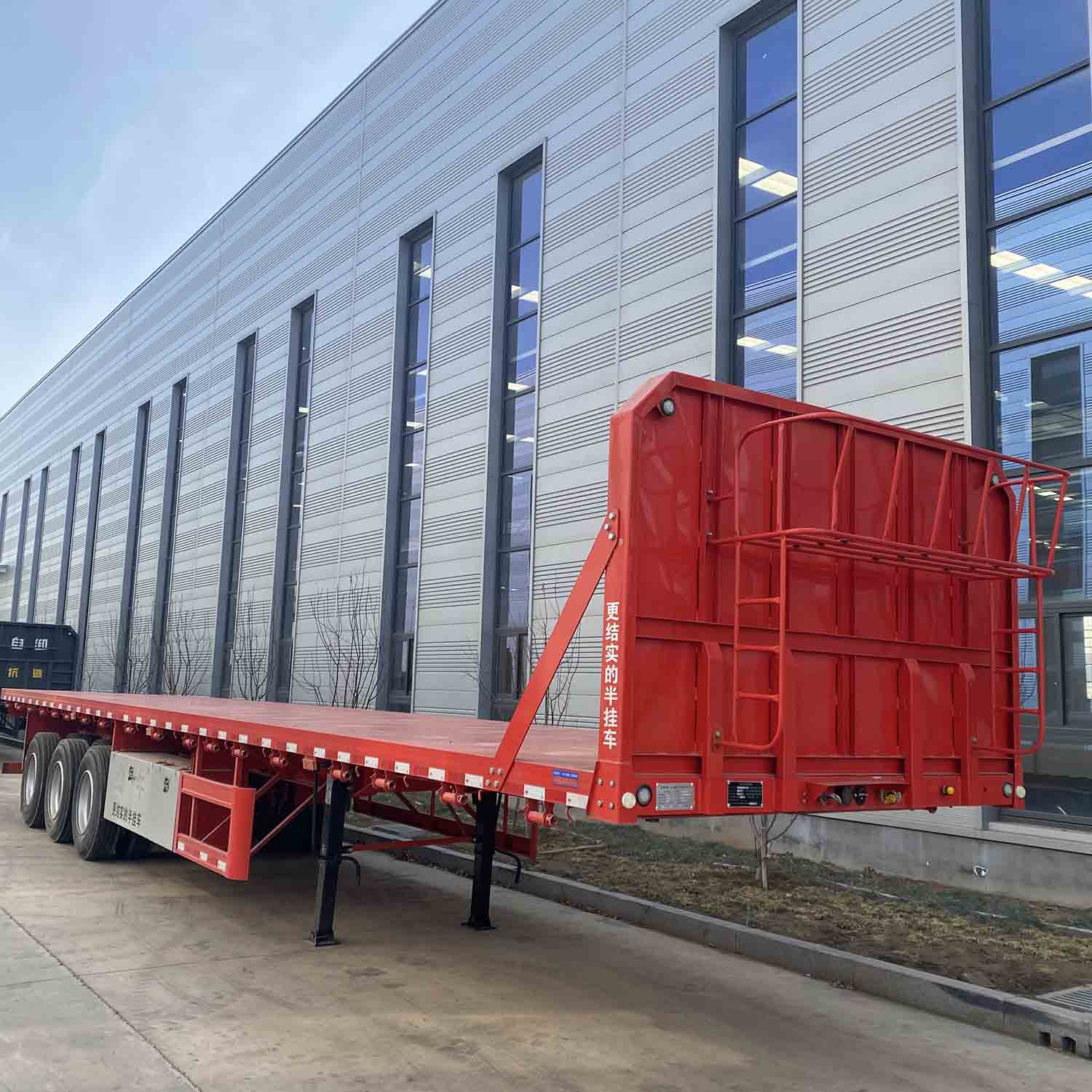Remorque à plateau 48 pieds Flatbed Trailer 48 ft