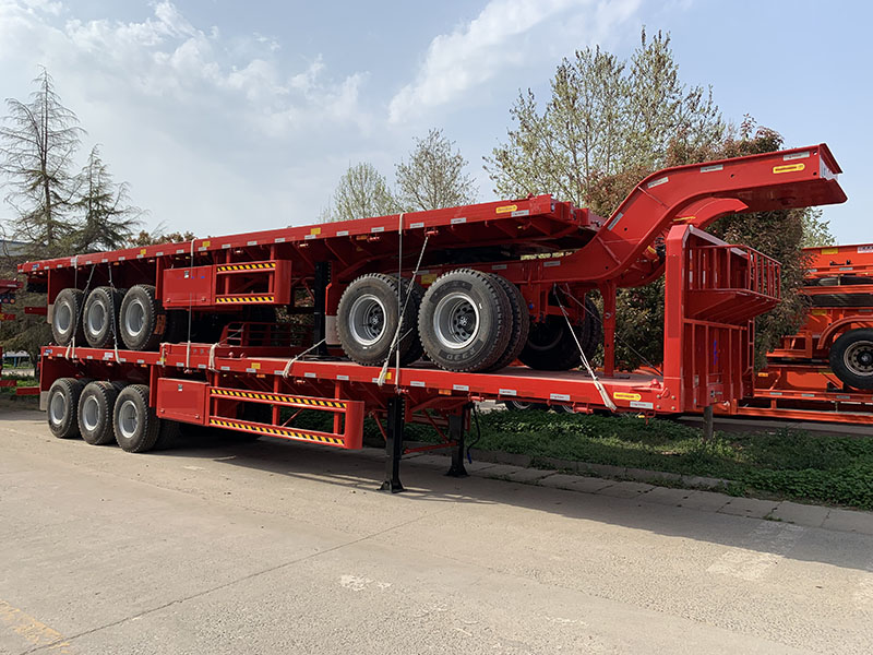 Тандемный бортовой прицеп Tandem Flatbed Trailer