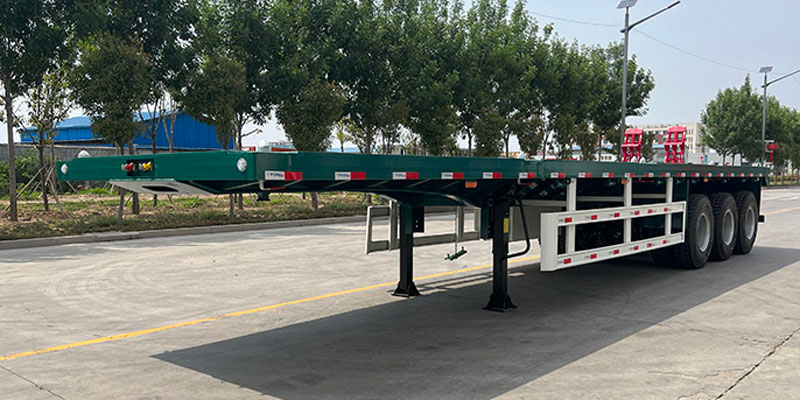 Remolque de plataforma plana para contenedores Container Flatbed Trailer