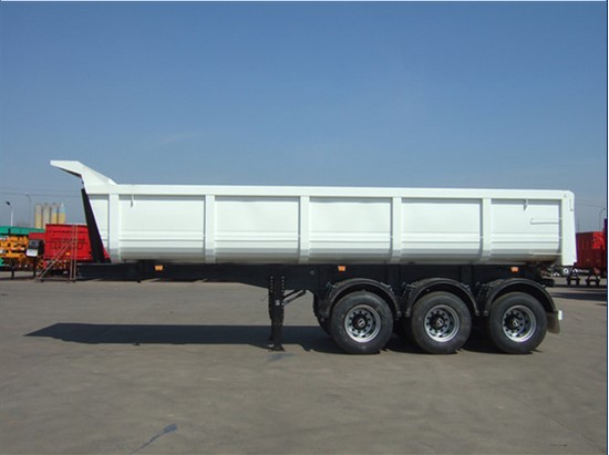 Semi-remorque à benne basculante Dump Semi Trailer