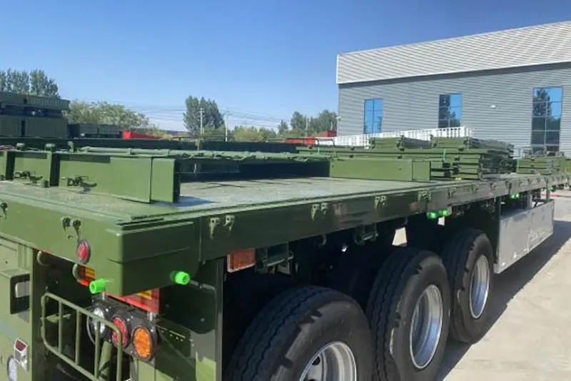 Semi-remorque de fret à paroi latérale Side Wall Cargo Semi Trailer