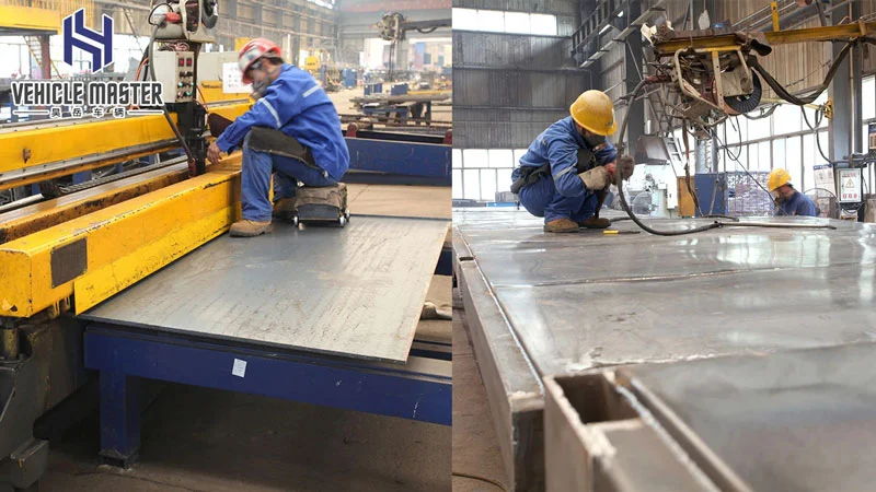 Personalice los semirremolques de plataforma Customize Flatbed Semi-Trailers