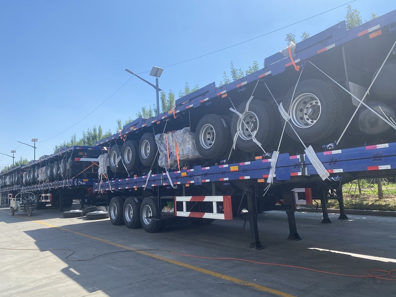 Remorque à plateau de 40 pieds 40 Feet Flatbed Trailer