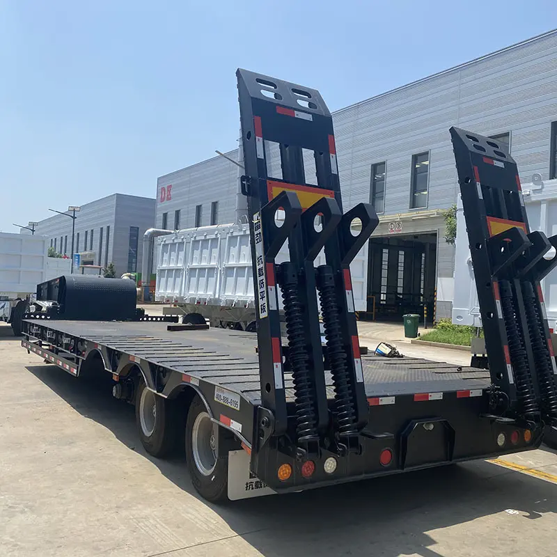 Remorque surbaissée de 30 tonnes 30 Ton Lowbed Trailer
