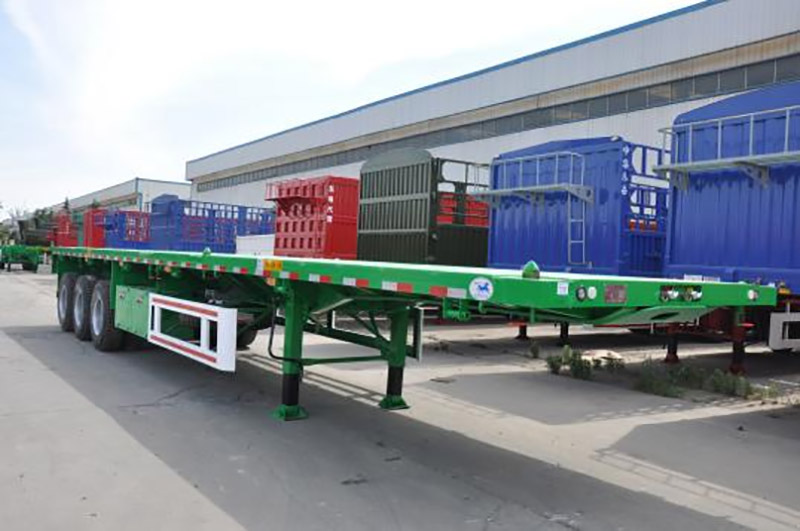 Бортовые прицепы-контейнеровозы Flatbed Container Trailers