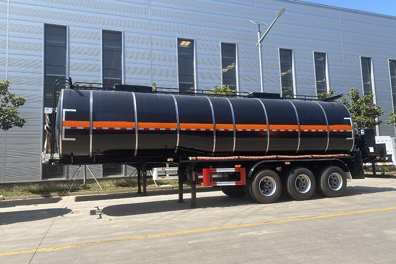 Semi-reboque tanque ácido Acid Tank Semi Trailer
