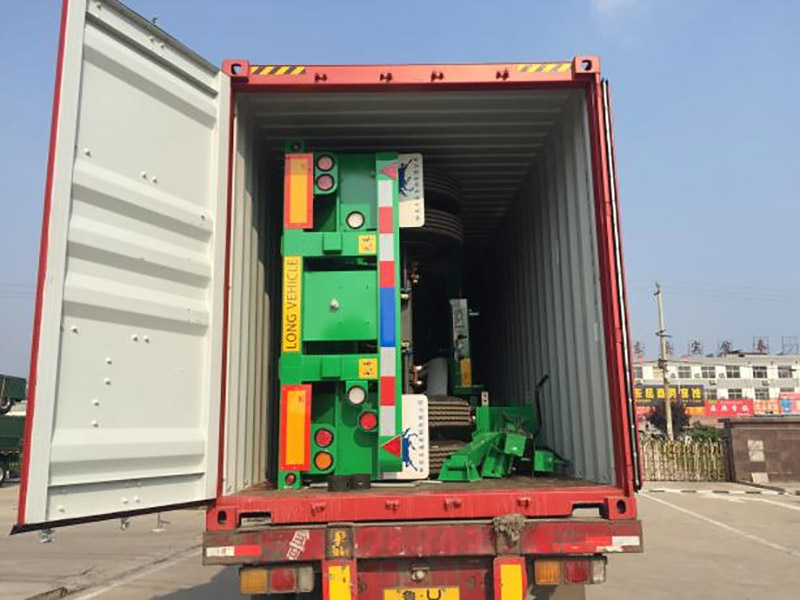 Бортовые прицепы-контейнеровозы Flatbed Container Trailers