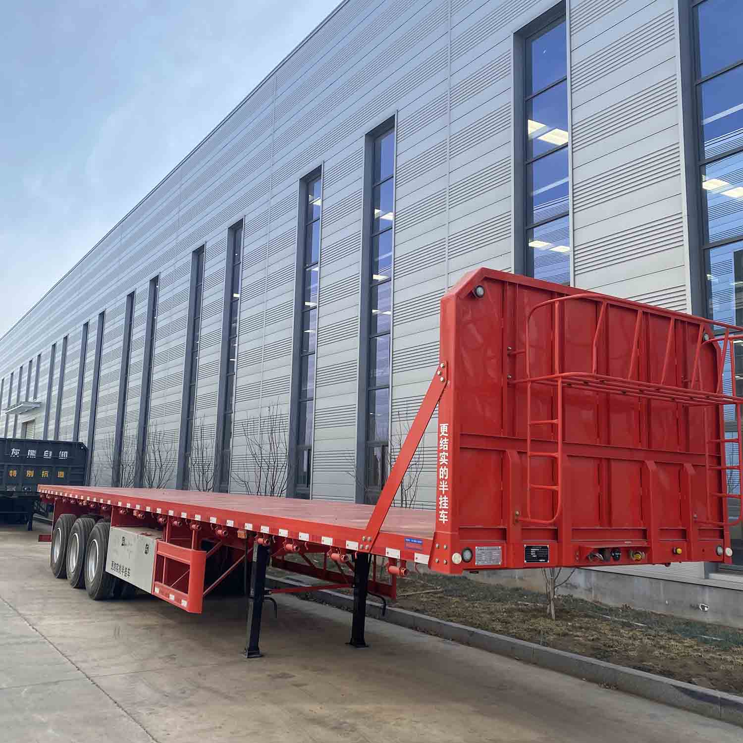 remorque plateau 48 pieds flatbed trailer 48 ft