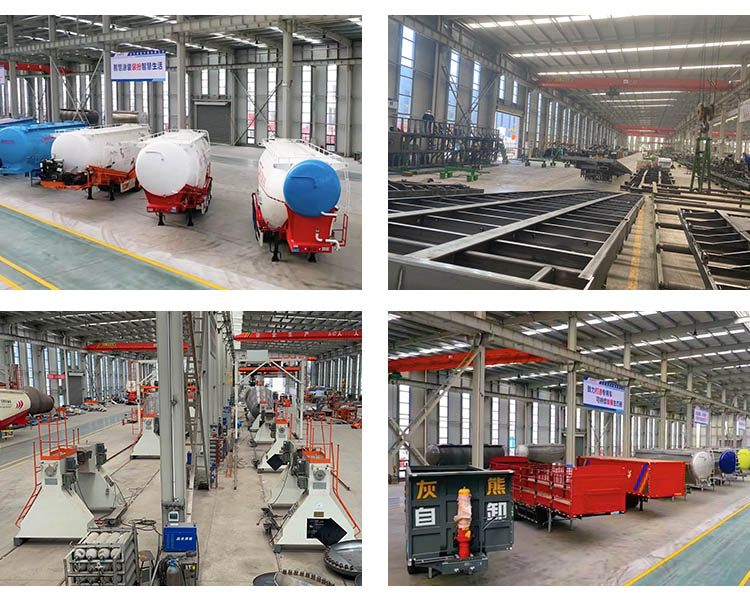 Remolque de plataforma de contenedores Container Flatbed Trailer