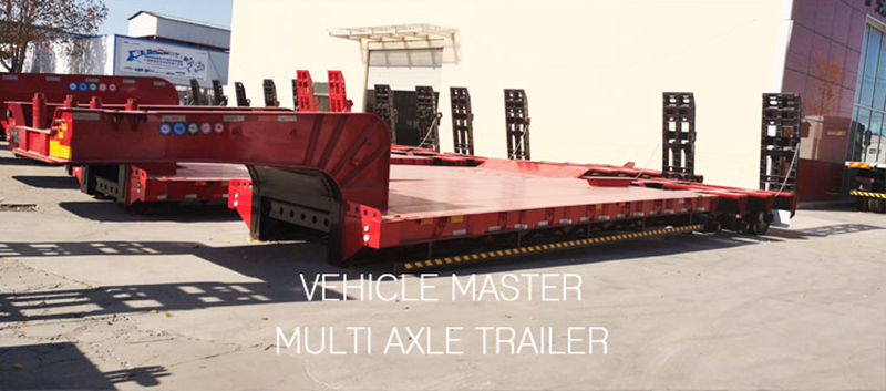 Remorque de camion multi-essieux Multi-Axle Truck Trailer