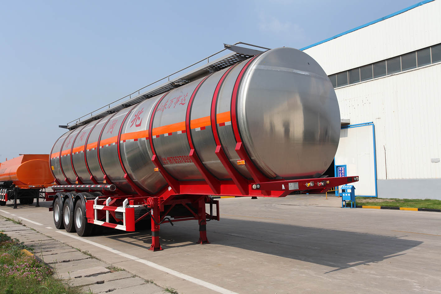 Reboque tanque de combustível Fuel Tanker Trailer