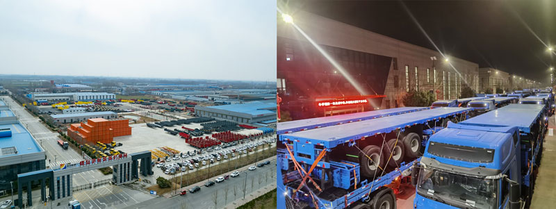 Производитель 3-х осных бортовых полуприцепов 3 Axle Flatbed Semi Traile Manufacturer
