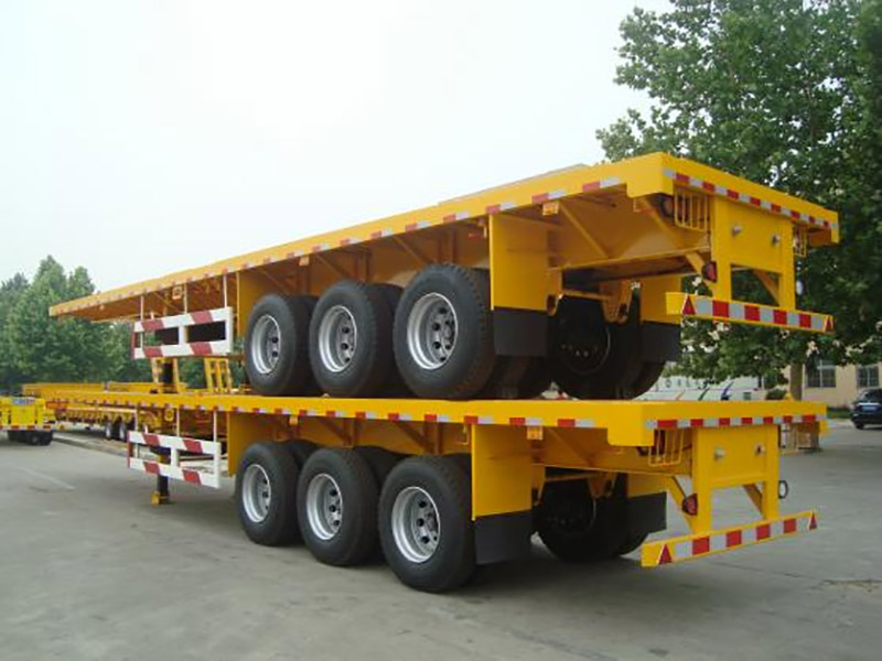 Бортовые прицепы-контейнеровозы Flatbed Container Trailers