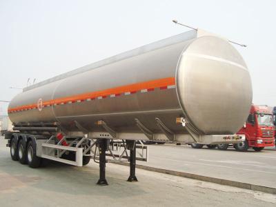 Tri Axle Aluminum Tanker Semi Trailer