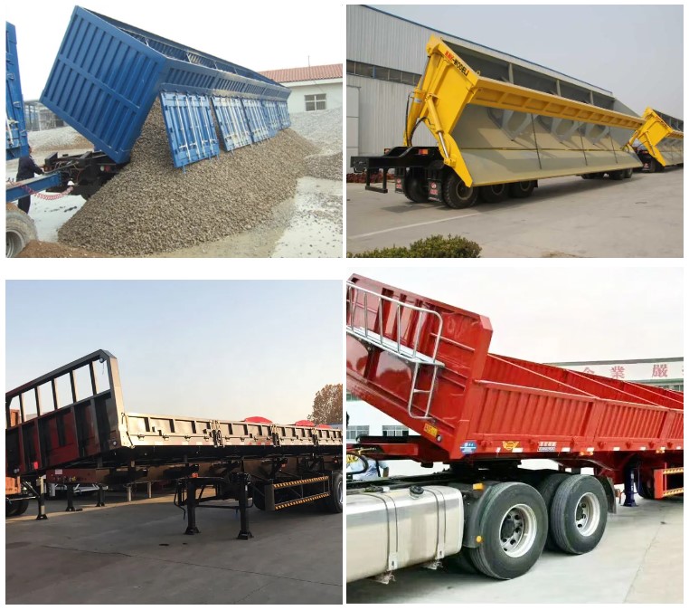 Remorque à benne basculante Side Dump Trailer