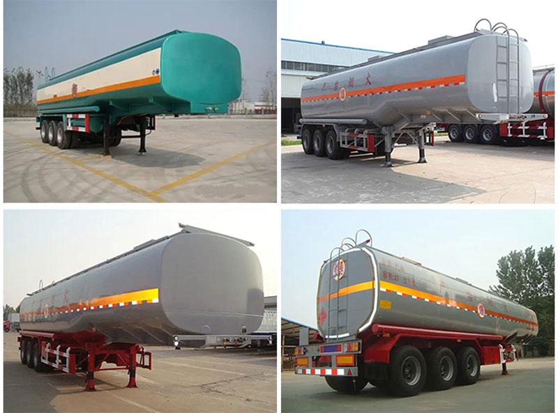 Reboques de tanque de combustível Fuel Tank Trailers