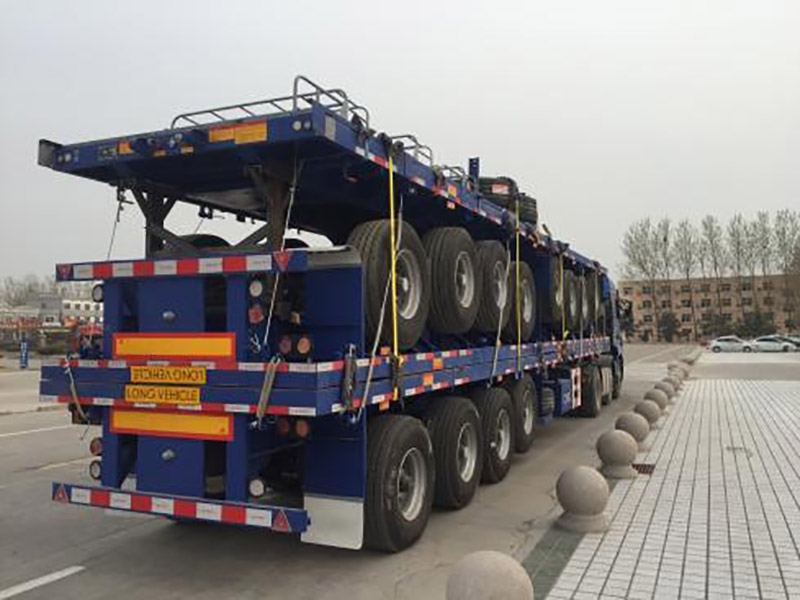 Бортовые прицепы-контейнеровозы Flatbed Container Trailers