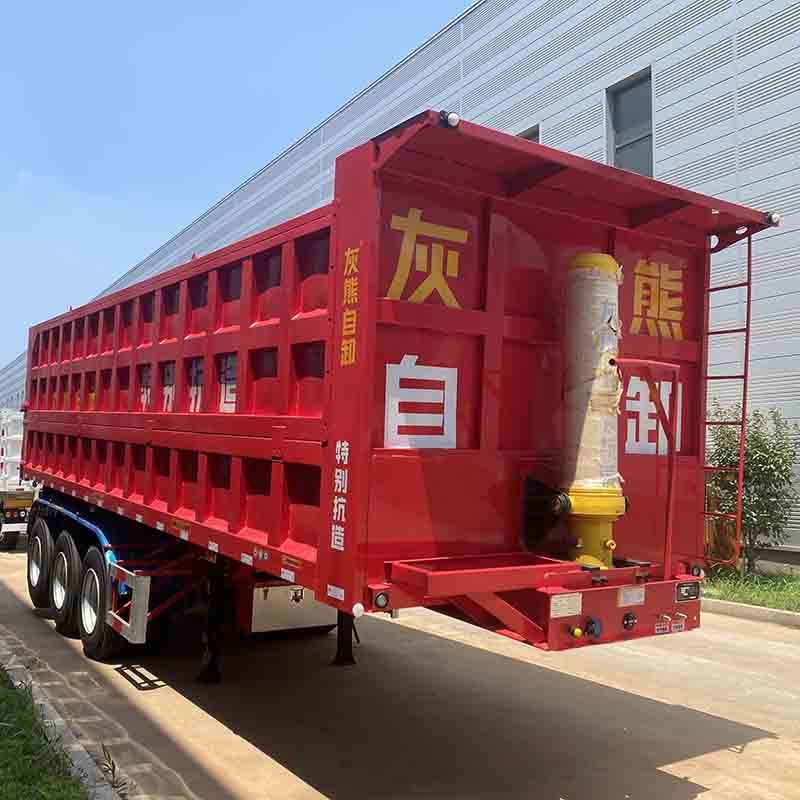 combien pèse une remorque benne ? how much does a dump trailer weigh?