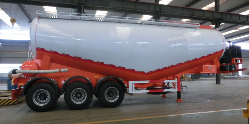 Custom Powder Tanker Trailer Custom Powder Tanker Trailer