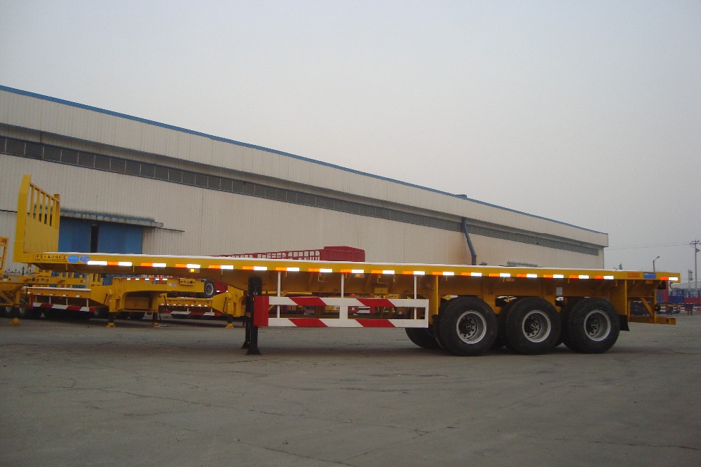 Remolque de plataforma de contenedores Container Flatbed Trailer