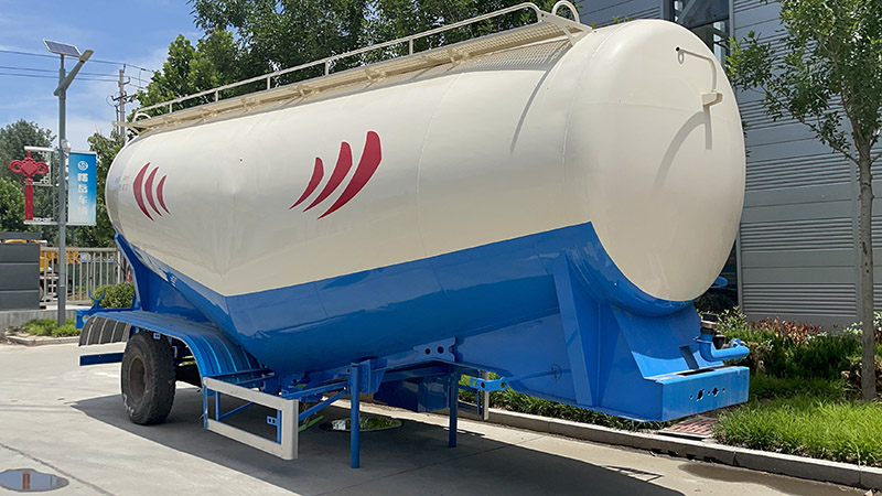 Remolque cisterna de cemento de tres ejes 35CBM Tri Axle 35CBM Cement Tanker Trailer