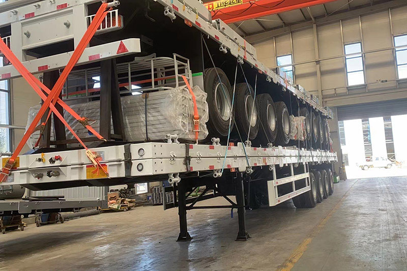 Remorque conteneur 40 pieds 40 ft container trailer