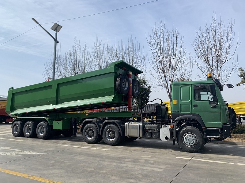 Remorque à benne basculante arrière Rear Dump Trailer