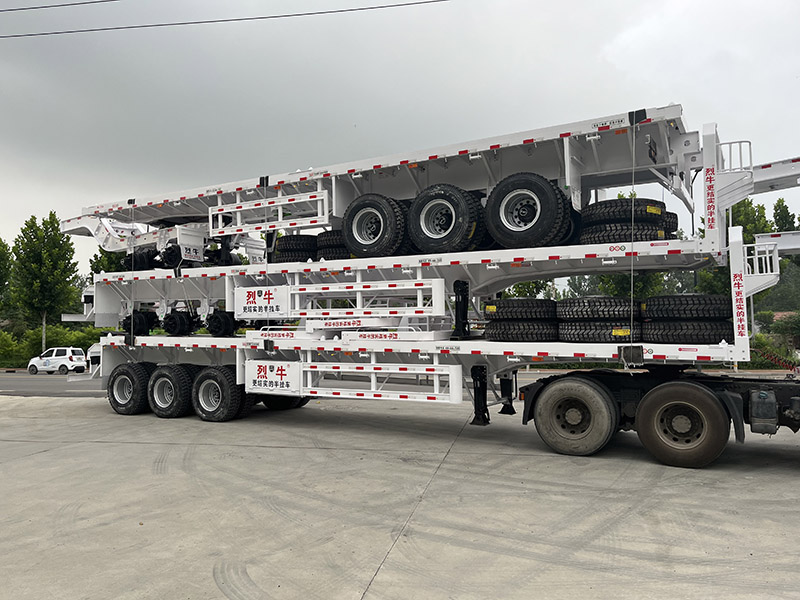 Remorque Superlink à plat Flatbed Superlink Trailer