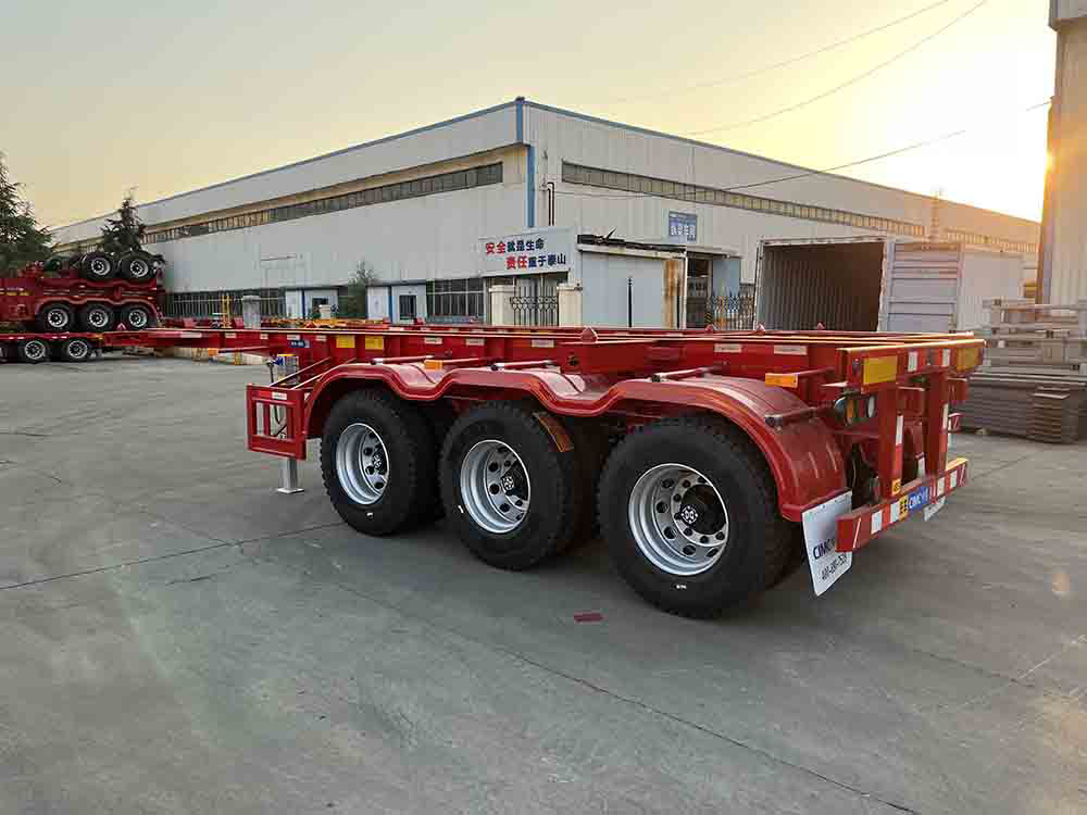 Remolque esquelético de 3 ejes 3 Axles Skeletal Trailer