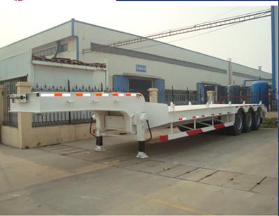Remolque de camión de plataforma baja