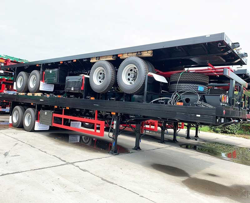 12m Flatbed Semi Trailer 12m Flatbed Semi Trailer