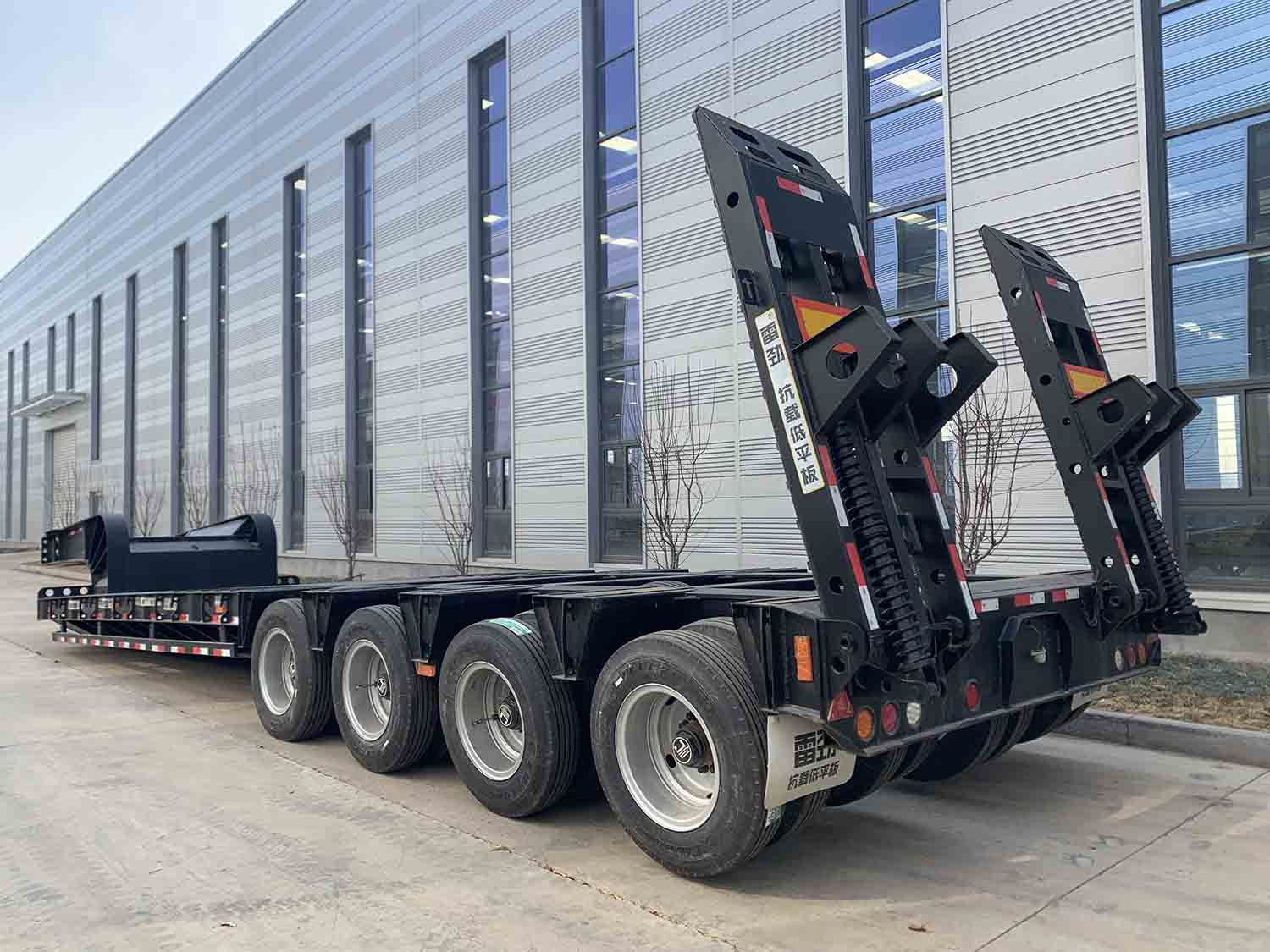 Lowbed semi trailer inspection method Lowbed semi trailer inspection method