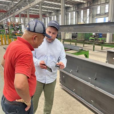 Regular Client Visited Our Semi Trailer Factory