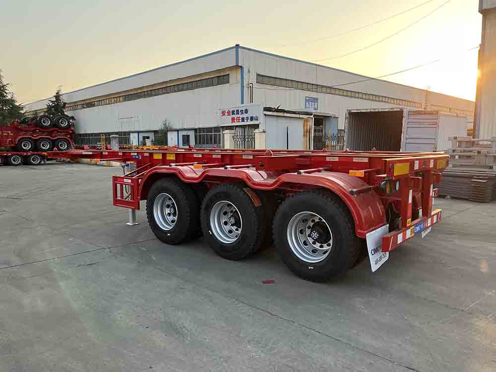 skeleton semi trailer  skeleton semi trailer