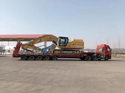 Remorque surbaissée à 5 essieux