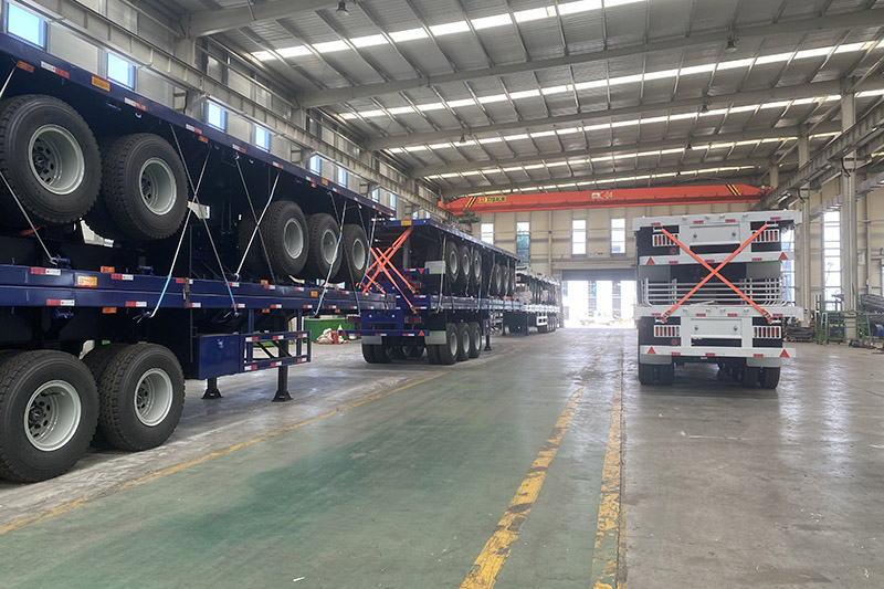 Remorque à plateau de 48 pieds 48 Feet Flatbed Trailer
