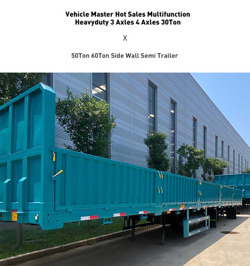 Полуприцеп с боковой стенкой Side Wall Semi Trailer