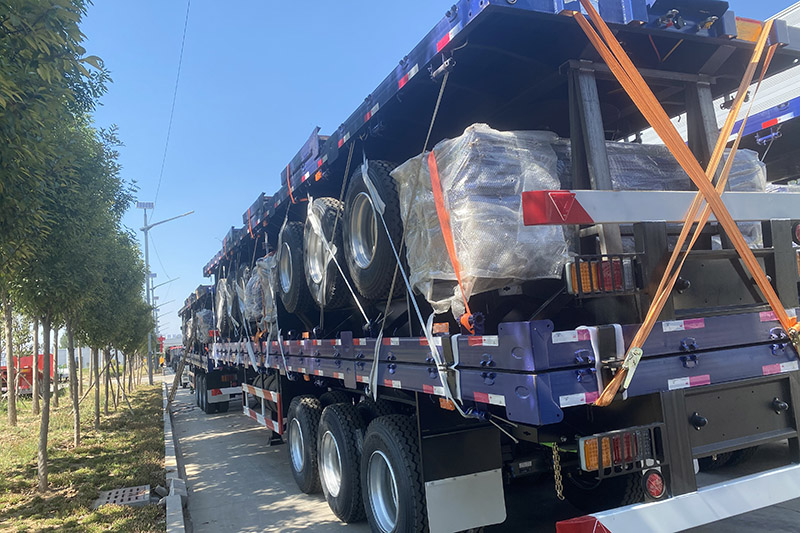 Remorque porte-conteneurs de 40 pieds 40 Ft Container Trailer