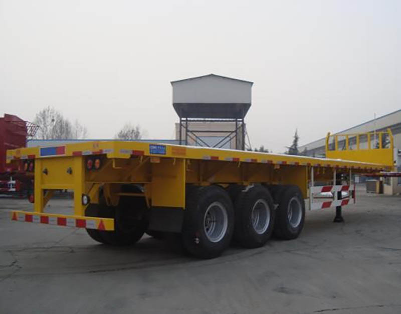 Reboque plataforma de 50 toneladas 50 ton Flatbed Trailer