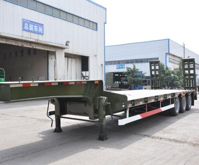 Remorque de plate-forme de baisse