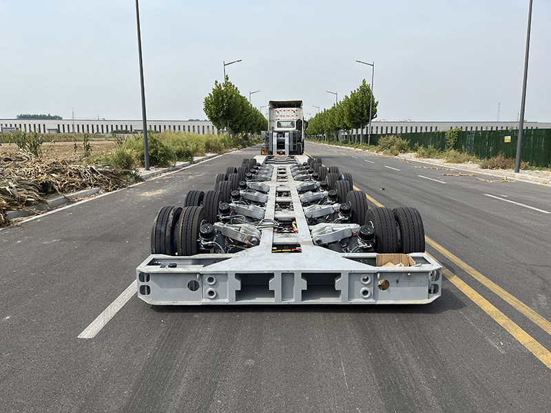Remolque de cama baja modular Modular Lowbed Trailer