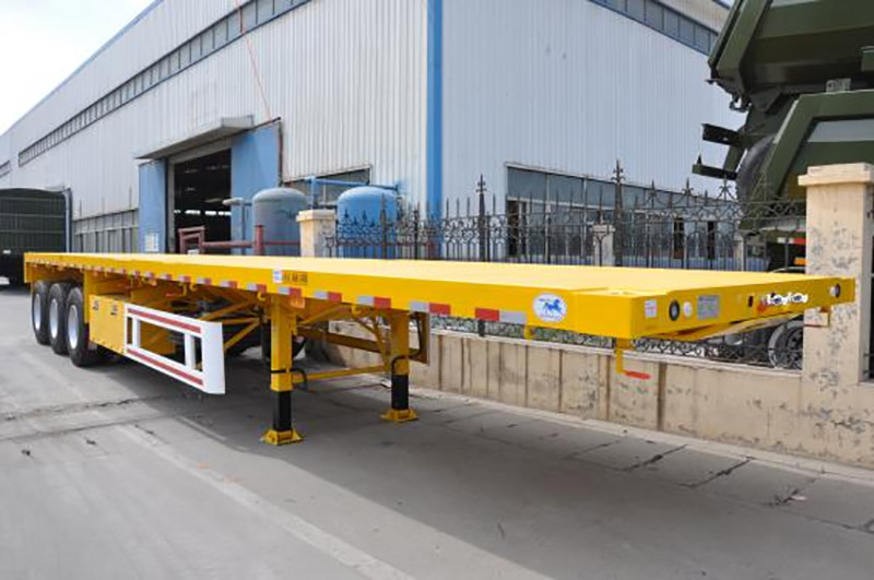 Бортовые прицепы-контейнеровозы Flatbed Container Trailers