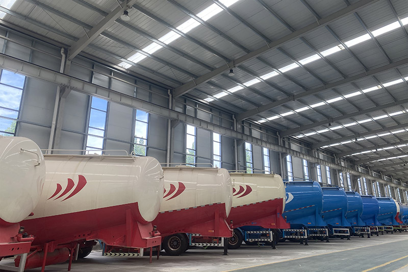 Reboque de transporte de cimento a granel Bulk Cement Transport Trailer
