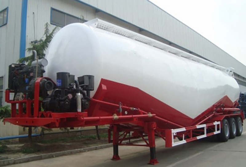 Remolque cisterna de cemento a granel Bulk Cement Tanker Trailer